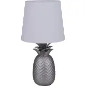 Näve Ananas lampe de table E14 Ø23cm argent