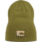 Buff Knitted Beanie Vert