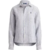 Ralph Lauren Chemisier bleu foncé / blanc