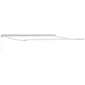 vidaXL Cadre d'auvent blanc 400 x 350 cm en aluminium