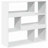 vidaXL Bibliothèque/Séparateur de pièce blanc 100x33x94,5 cm