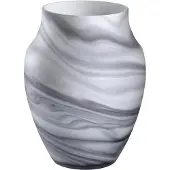 Leonardo Vase Poesia 23 cm, marbre gris (1x, 5.30 l)