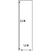StudioKing Arrière-plan StudioKing Super Flexiglass 1,45 x 5 m