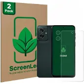 ScreenLeaf Film de protection pour Motorola Moto G55 (écran + caméra) Film de protection d'écran transparent (Motorola Moto C), Téléphone portable : film de protection, Transparent