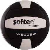 Softee Ballon de Volley V500bw Noir/Blanco
