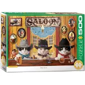 Eurographics Puzzle Pièces XXL - Le Saloon - 500 à 999 pièces