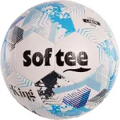 Softee Ballon de football King - blanco/azul