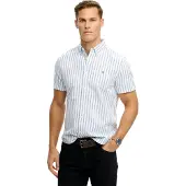 Superdry Preppy Oxford Short Sleeve Shirt Blanc S Homme