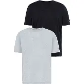 Champion T-Shirt gris chiné / noir