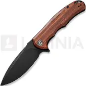 CIVIVI Couteau pliant Praxis, cuibourtia wood