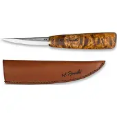 Roselli Carving knife RIR112 Carbon Steel, Curly birch, couteau à bois