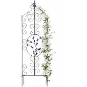 Relaxdays Tuteur pour plantes grimpantes (116 cm, 35 cm)