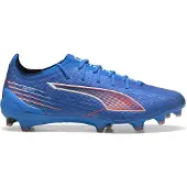 Puma Chaussure de foot 'Ultra 6 Ultimate' bleu cobalt / rouge orangé / blanc