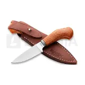 Lionsteel Willy WL1-CVN, M390 Droppoint Natural Micarta, couteau fixe