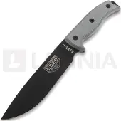ESEE Model 6, black/black, black plastic sheath