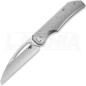 Bestech Couteau pliant Taipan - Satin - Titanium, gris