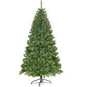 Coast Artificial Christmas Tree With Metal Stand - Green - 180cm