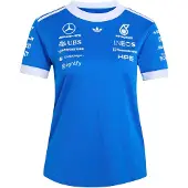 Adidas T-shirt fonctionnel 'Mercedes-AMG Petronas Formula 1 Team' bleu ciel / blanc