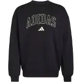 Adidas Sweat de sport 'Coll' noir / blanc