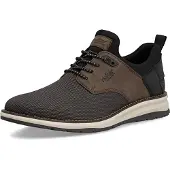 Rieker Baskets pour hommes , aspect tricoté, avec ouverture élastique, modèle 14750, taille : 42 EU, couleur : marron