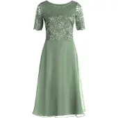 Vera Mont Robe de cocktail vert