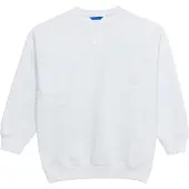 Nike Sweat-shirt 'STUDIO' gris chiné / blanc