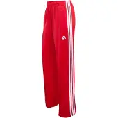 Adidas Pantalon de sport 'Dayready' rouge / blanc