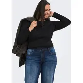 ONLY Carmakoma T-shirt 'CARRiley' noir
