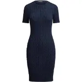 Ralph Lauren Robes en maille bleu marine