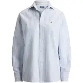 Ralph Lauren Chemisier bleu clair / or / blanc