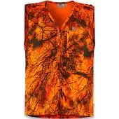 Fjällräven Värmland vest, orange camo, XL