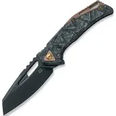 Fox knives Couteau pliant Kronos - Carbon Fiber Dark Matter