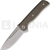 Terzuola Knives Couteau pliant ATCF Lite Linerlock Tan S/W