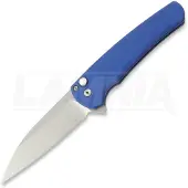 Pro-Tech Couteau pliant Malibu Wharncliffe Magnacut, bleu