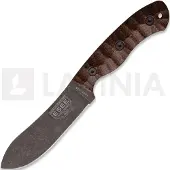 ESEE Couteau JG5 - Burlap Micarta, brun