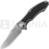 RealSteel Couteau pliant Exorcist, Titanium/Shred Carbon Fiber