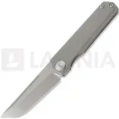 Maxace Couteau pliant Baby Racoon Dog, Smooth Titanium