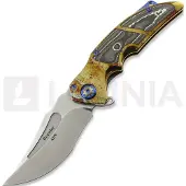 Andre de Villiers Couteau pliant Brawler, Custom/Acid Rain