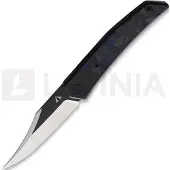 CMB Made Knives Couteau pliant Zetsu Titanium / Carbon Fiber