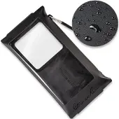 Rite in the rain Monsoon Rough Water Tech Pouch P784 Black, 8x4", pochette étanche