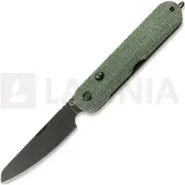 Rapax Couteau pliant Mimi - Blackwash - Micarta, vert