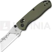Kizer Cutlery Couteau pliant Drop Bear Utility, Green G-10