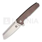 Komoran Linerlock Red Carbon Fiber