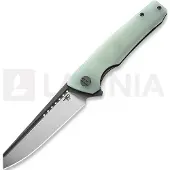 Bestech Slyther - Grey + Satin - G10, jade