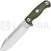 Kizer Cutlery Drop Bear Fix 7, 1103A1, Stonewashed AEB-L, Green Micarta, couteau de survie, Azo design