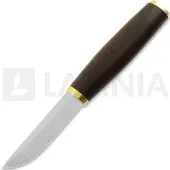 Ismo Kauppinen Couteau Bushcraft knife, curly, dark