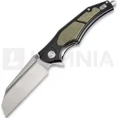 Artisan Couteau pliant Apache Linerlock D2, black/green