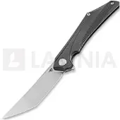 Bestech Couteau pliant Kamoza - Stonewash - Titanium, gris