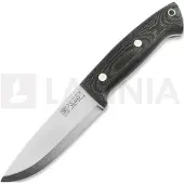 Joker Couteau Ranger Scandi, Black Canvas Micarta