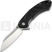 Artisan Cutlery Couteau pliant Immortal Linerlock D2, black textured
